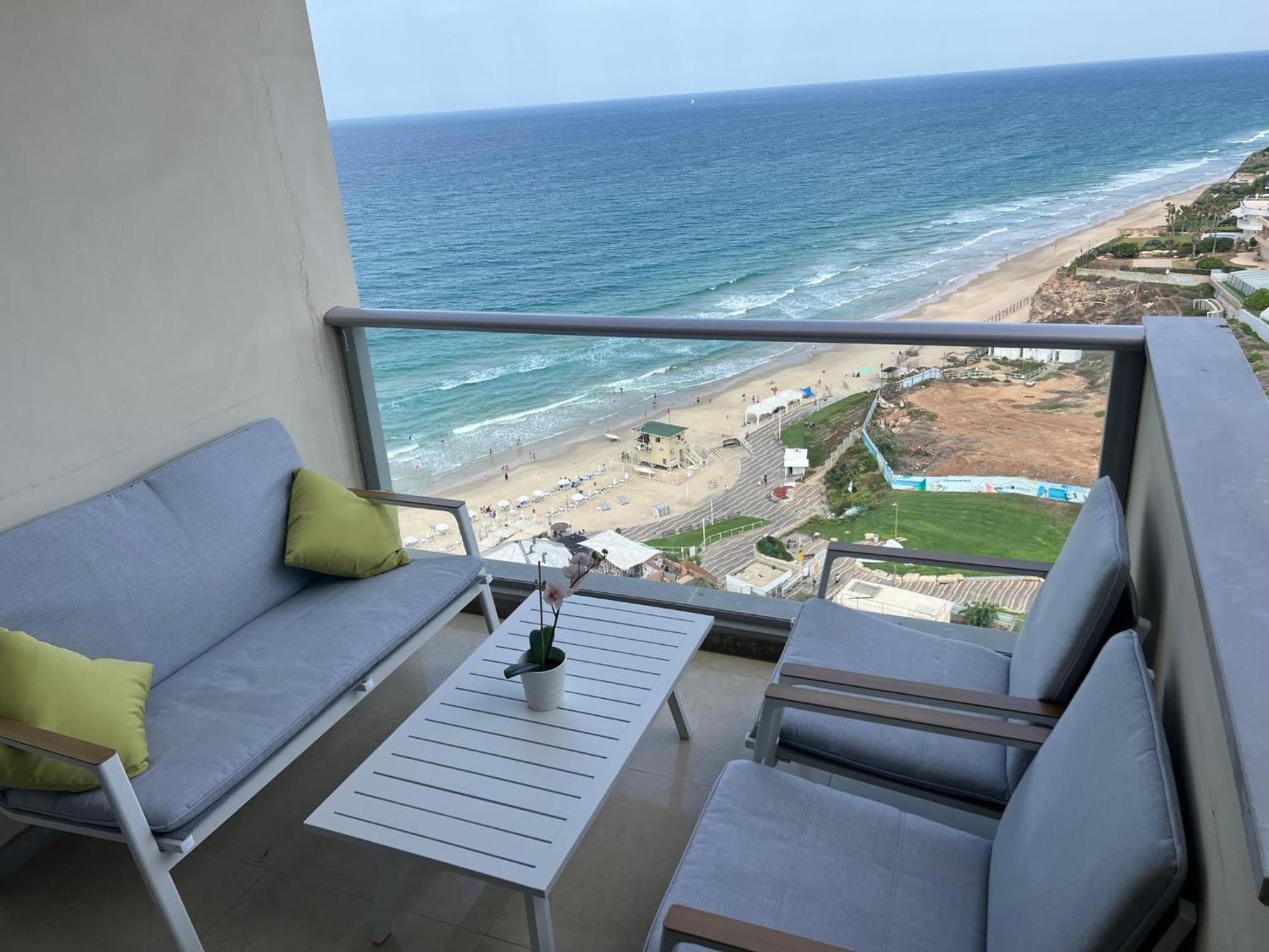 Luxury Sea View Apartment Herzelia 외부 사진